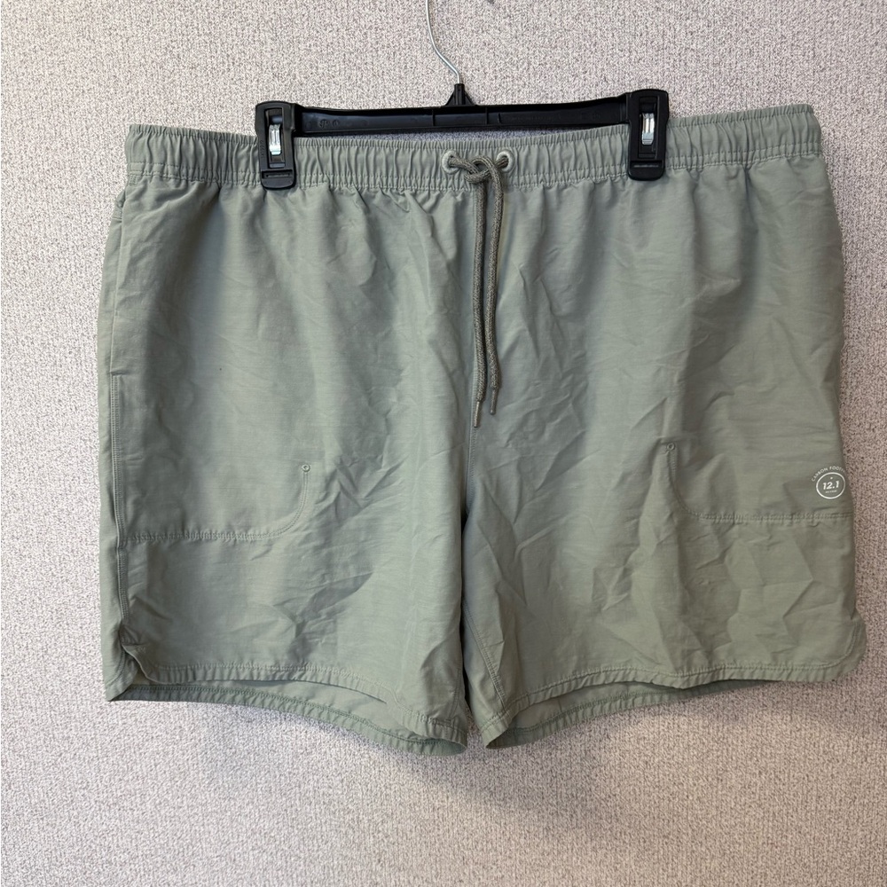 Allbirds Mens Size XXL Natural Run Athletic Shorts Merino and Nylon Blend Shorts